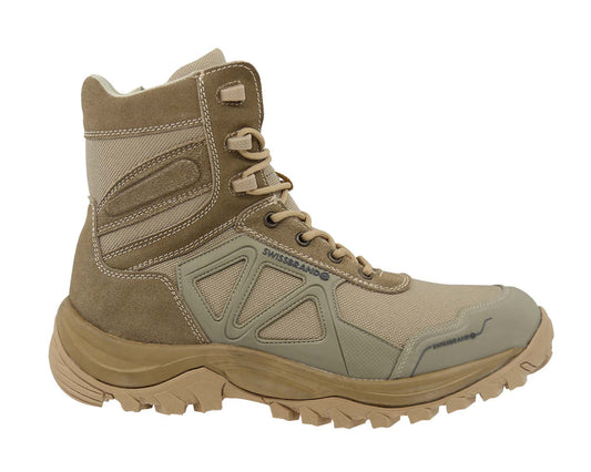 Bota Táctica Swissbrand Uzwil 990 Beige Caña alta Hombre