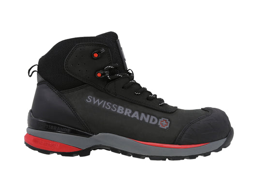 Bota Industrial Swissbrand Vaud 646 Negro Caballero