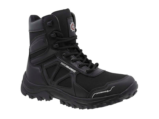 Bota Táctica Swissbrand Uzwil 990 Negro Caña alta Hombre