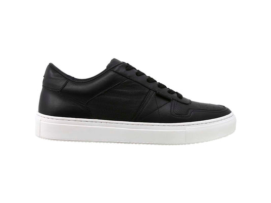 Tenis Swissbrand de Piel Olten 290 Negro Hombre