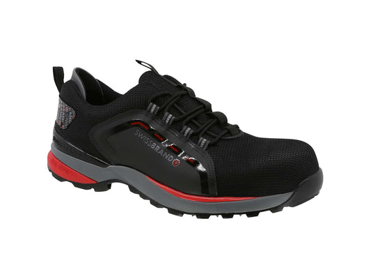 Tenis de Trabajo con Casquillo Vaud 643 Negro Caballero