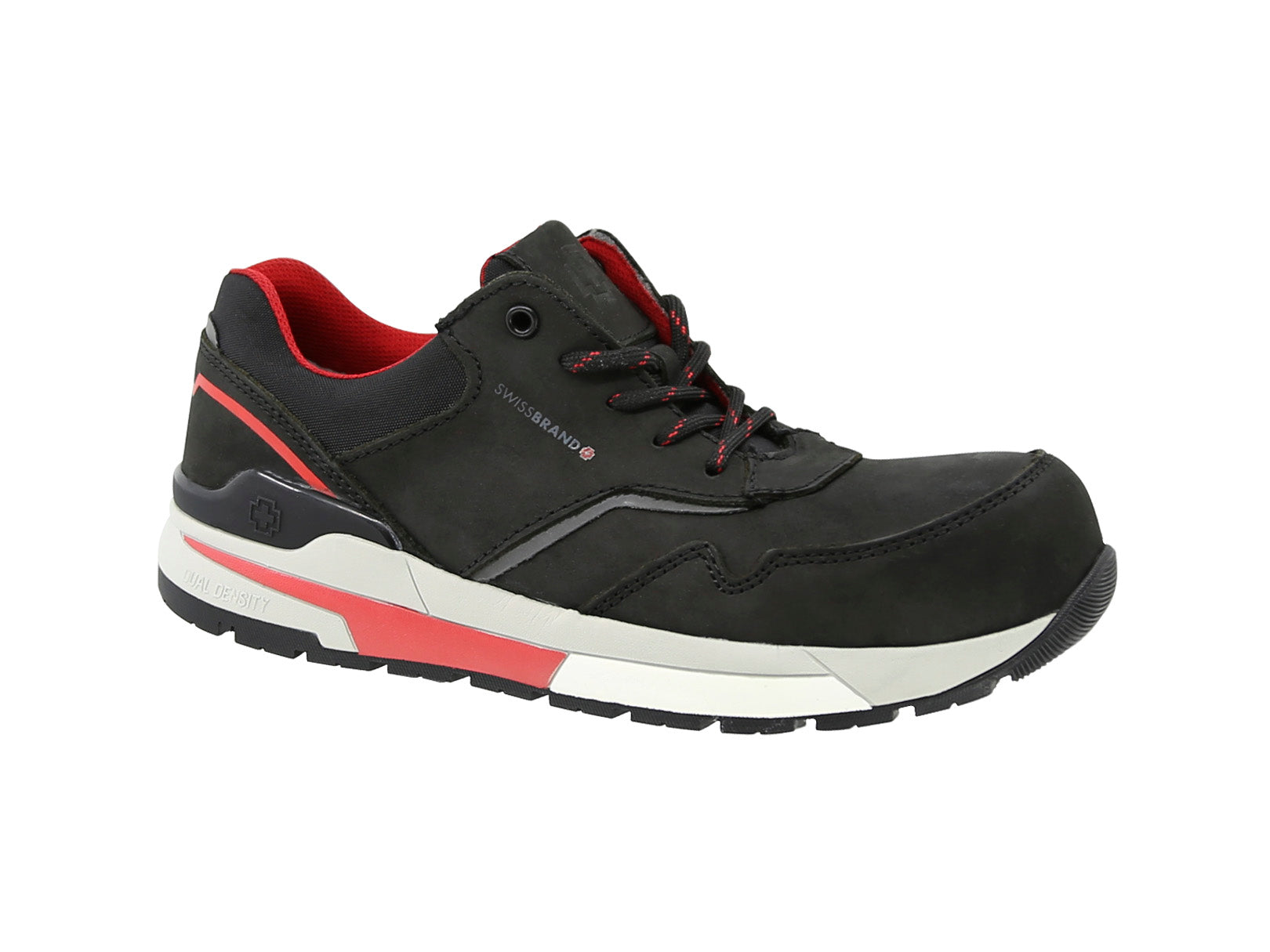 Tenis Industrial Swissbrand Coira Negro 650 Caballero