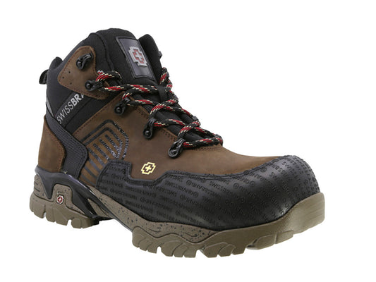Bota Trabajo Industrial Swissbrand Alpes 408C Café Caballero