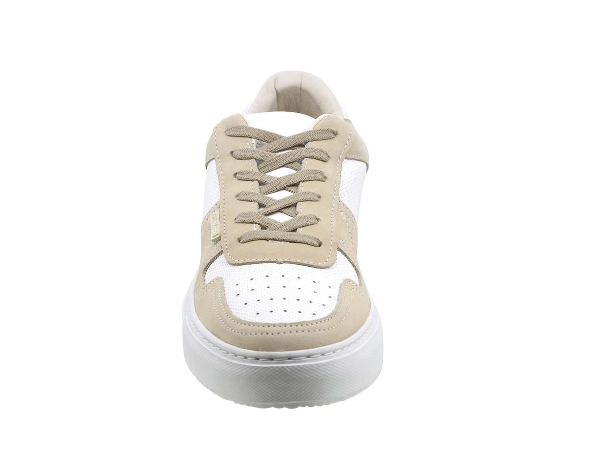 Tenis Swissbrand de Piel Olten 290 Blanco Beige Hombre