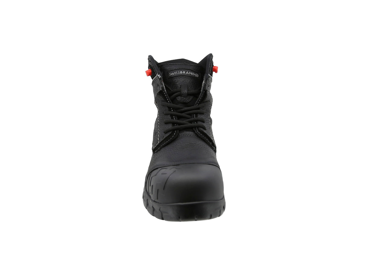 Bota Industrial Swissbrand Gladiador Negro 510701 Caballero