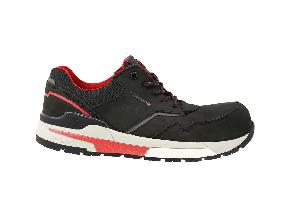 Tenis Industrial Swissbrand Coira Negro 650 Caballero