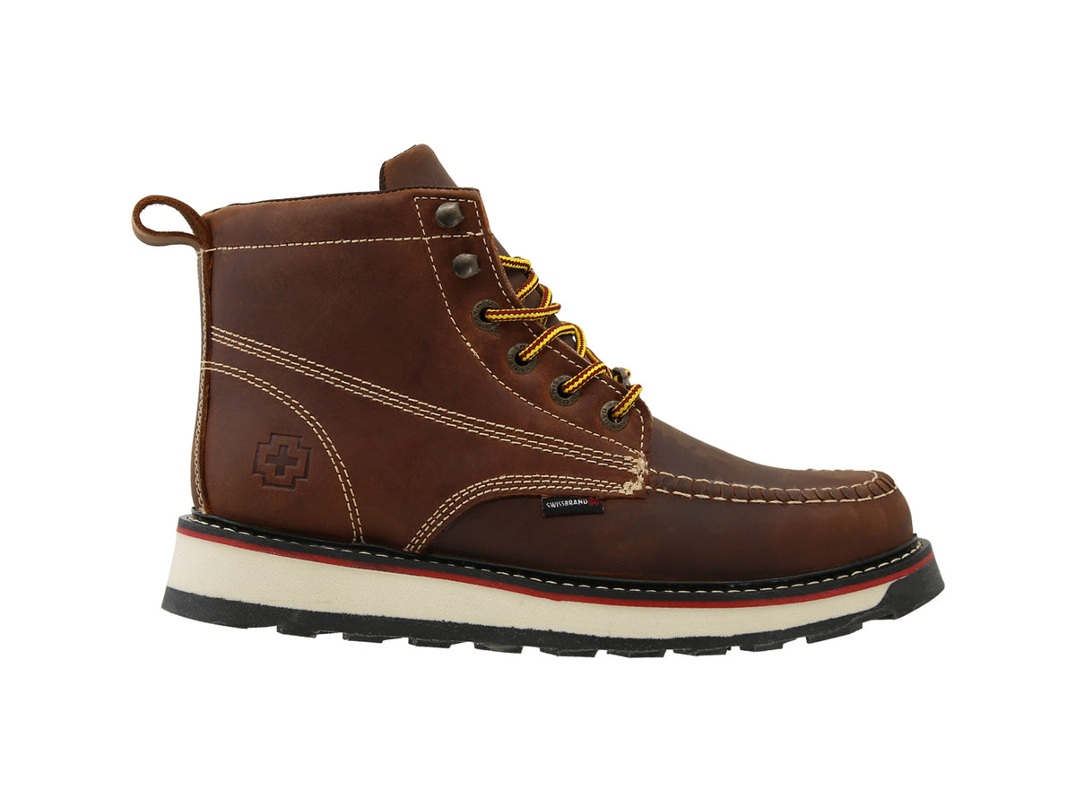 Bota Casual Swissbrand Fresstone 918 tabaco Caballero