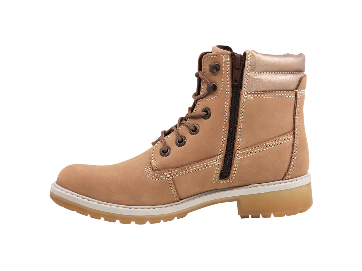 Bota Urbana Swissbrand Cham Beige 560 Dama