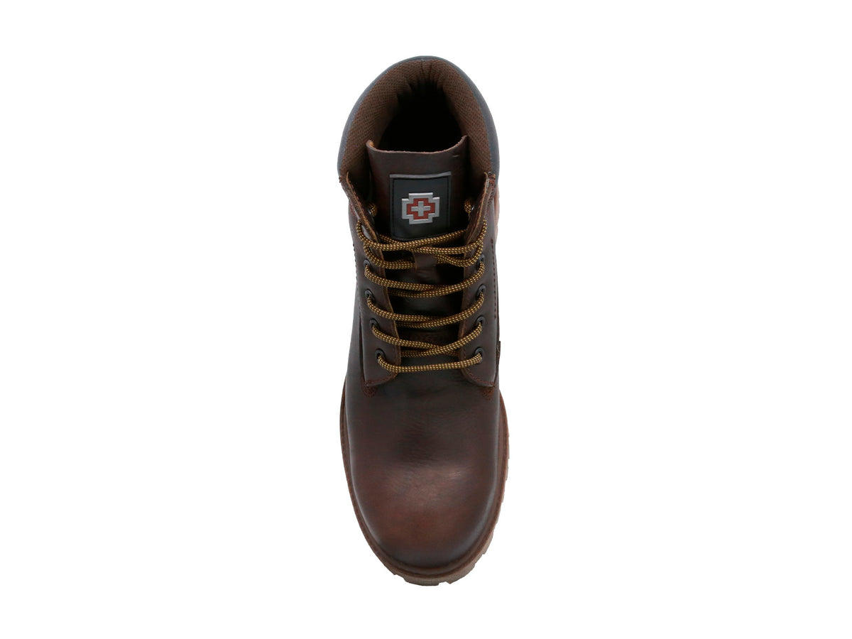 Bota Urbana Outdoor Swissbrand Sw Gadus 121 Café para Hombre