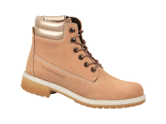 Bota Urbana Swissbrand Cham Beige 560 Dama