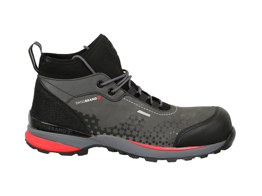 Tenis De Protección  Swissbrand Vaud Gris 640 Caballero